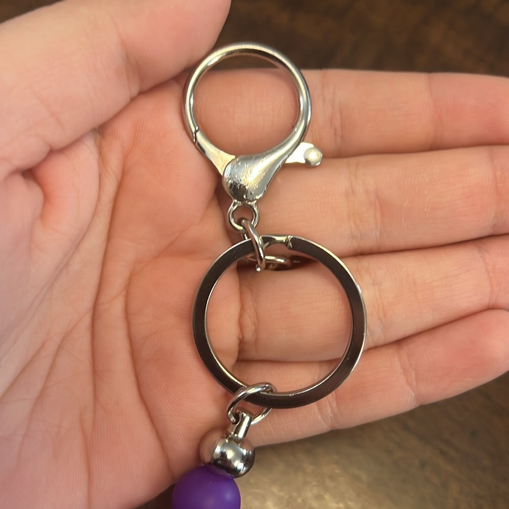 Handmade Rubber Duck Keychain - Picture 3 of 3